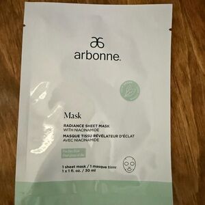 Arbonne Radiance Sheet Mask with Niacinamide